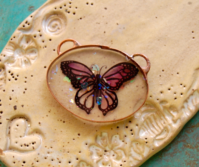 Gaea Ceramic Bead and Art Studio Blog Copper, Art and Resin...