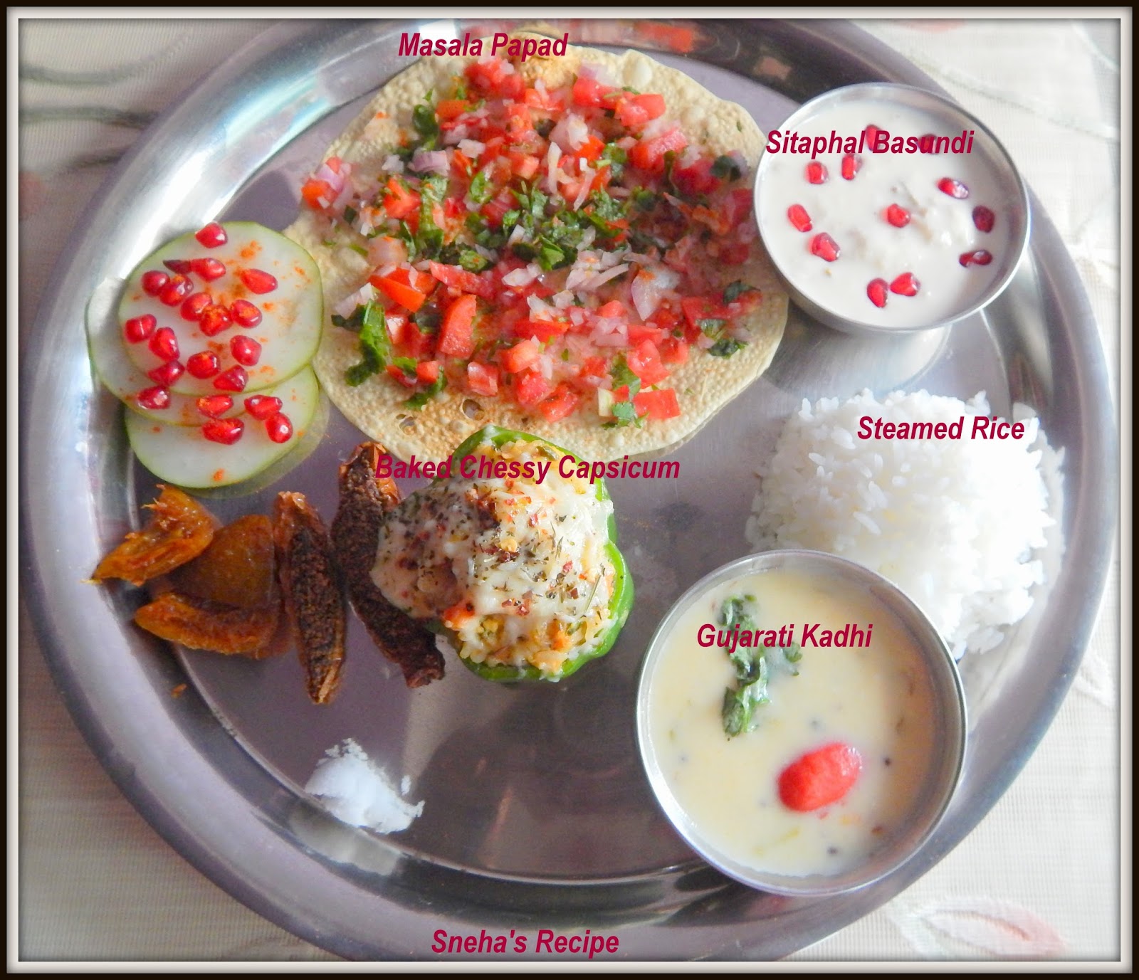 Gujarati Kadhi with Steamed Rice- A Traditional Gujarati Cuisine