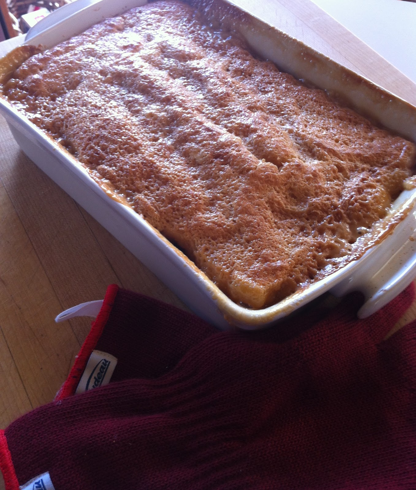 André Pelletier Pouding chômeur au sirop d'érable!
