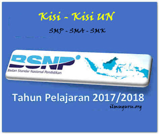 utk pertama kali ini pemerintah merilis dan mempublikasikan lebih awal perihal kisi Download Kisi Kisi UN dan USBN SMP, Sekolah Menengan Atas dan Sekolah Menengah kejuruan 2018