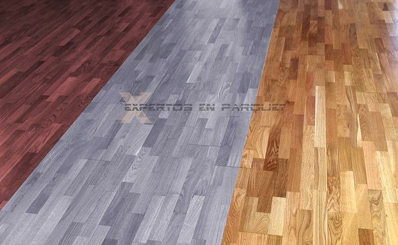 Cómo cambiar el color de tu suelo de parquet o tarima. Tintar suelos de