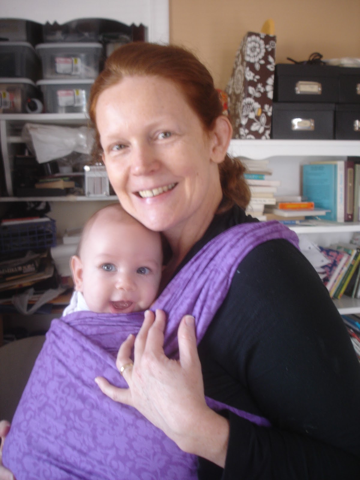 What we've done Homemade Moby wrap