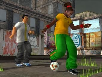 Freestyle urban football game