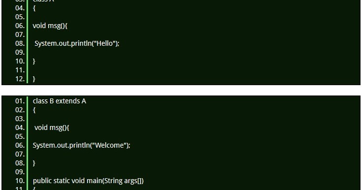 what is the difference between method overloading and method overriding ... image.