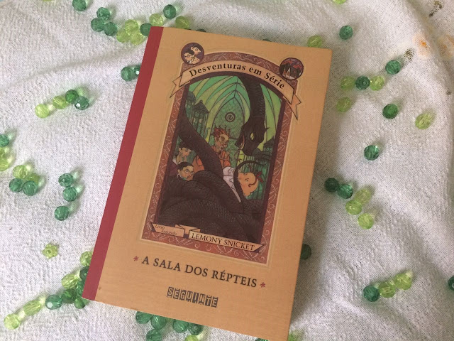Livro A sala dos répteis - Lemony Snicket Resenha Livro A sala dos répteis
