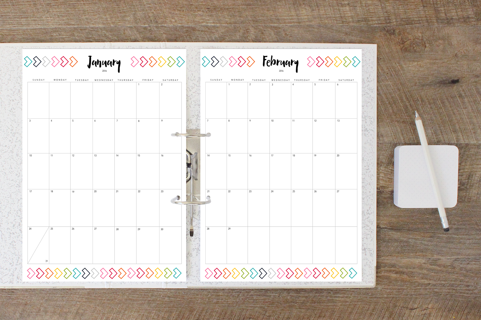 Mrs. Prince and Co.: Get Organized: Printable Calendars