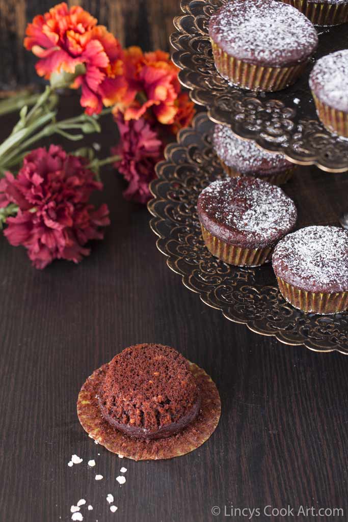 Healthy Chocolate Oatmeal cupcake recipe