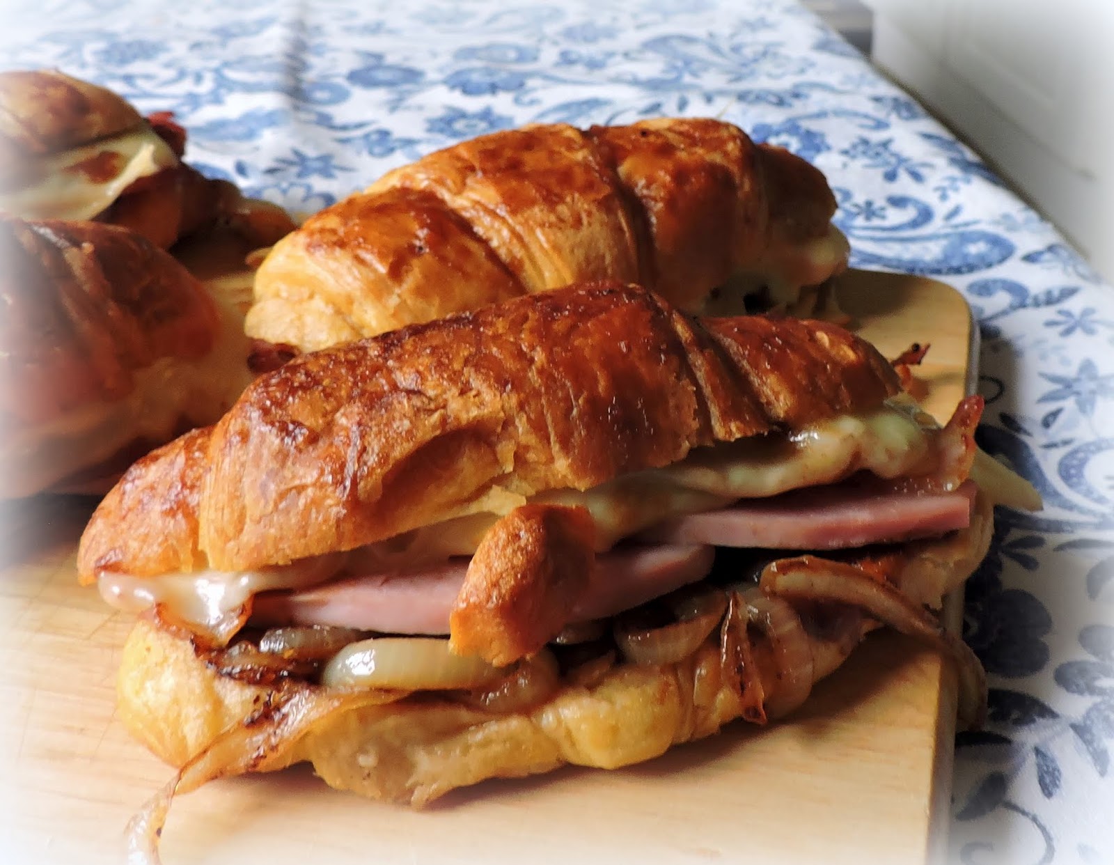 Spicy Ham & Cheese Croissants The English Kitchen