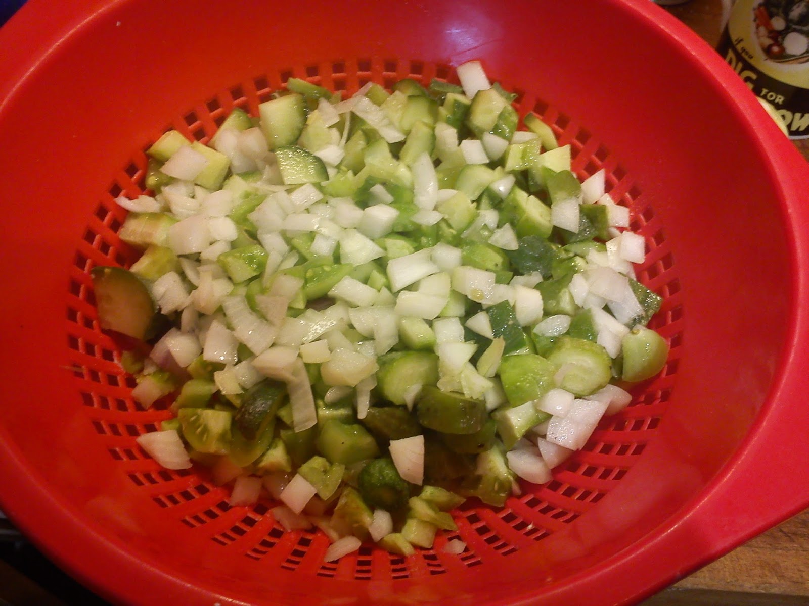 Dig For Victory Cucumber and Green Tomato Relish