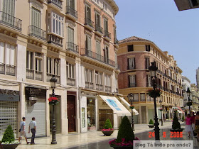 Calle Larios em Málaga