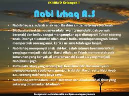 Kisah Nabi Ishaq As Homecare24