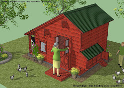 chicken coop plans dog combo houses coops insulated construction cb100 chickens garden build ramp roof building