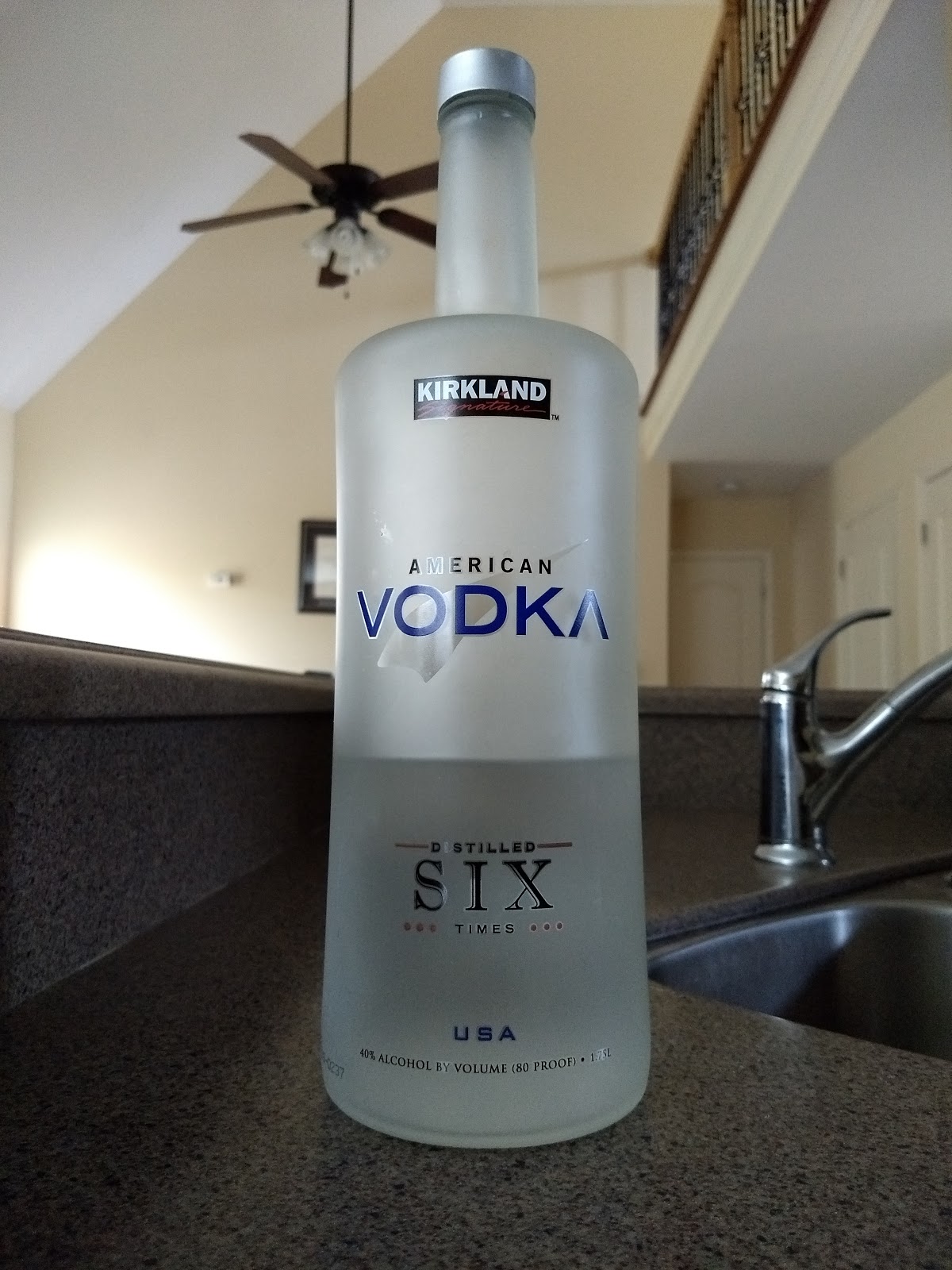Thirsty Thursday Eve Kirkland Signature American Vodka