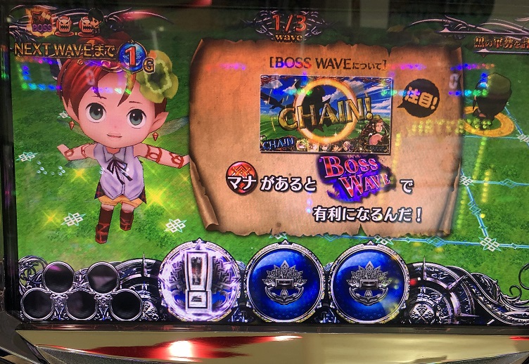 パチスロ チェインクロニクル 義勇軍quest 通常時 解説