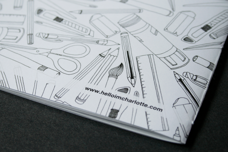 Project 1 book. Kids Coloring book Mockup.