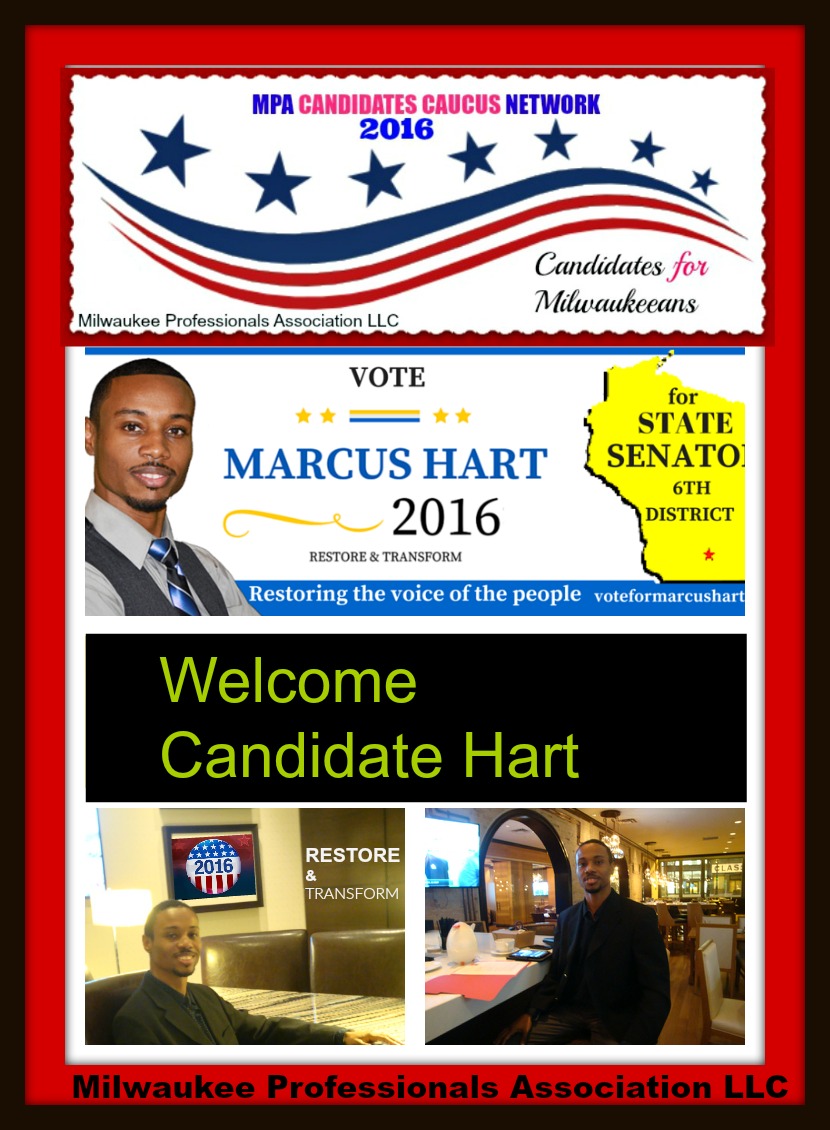 CANDIDATE MARCUS HART - 6th District