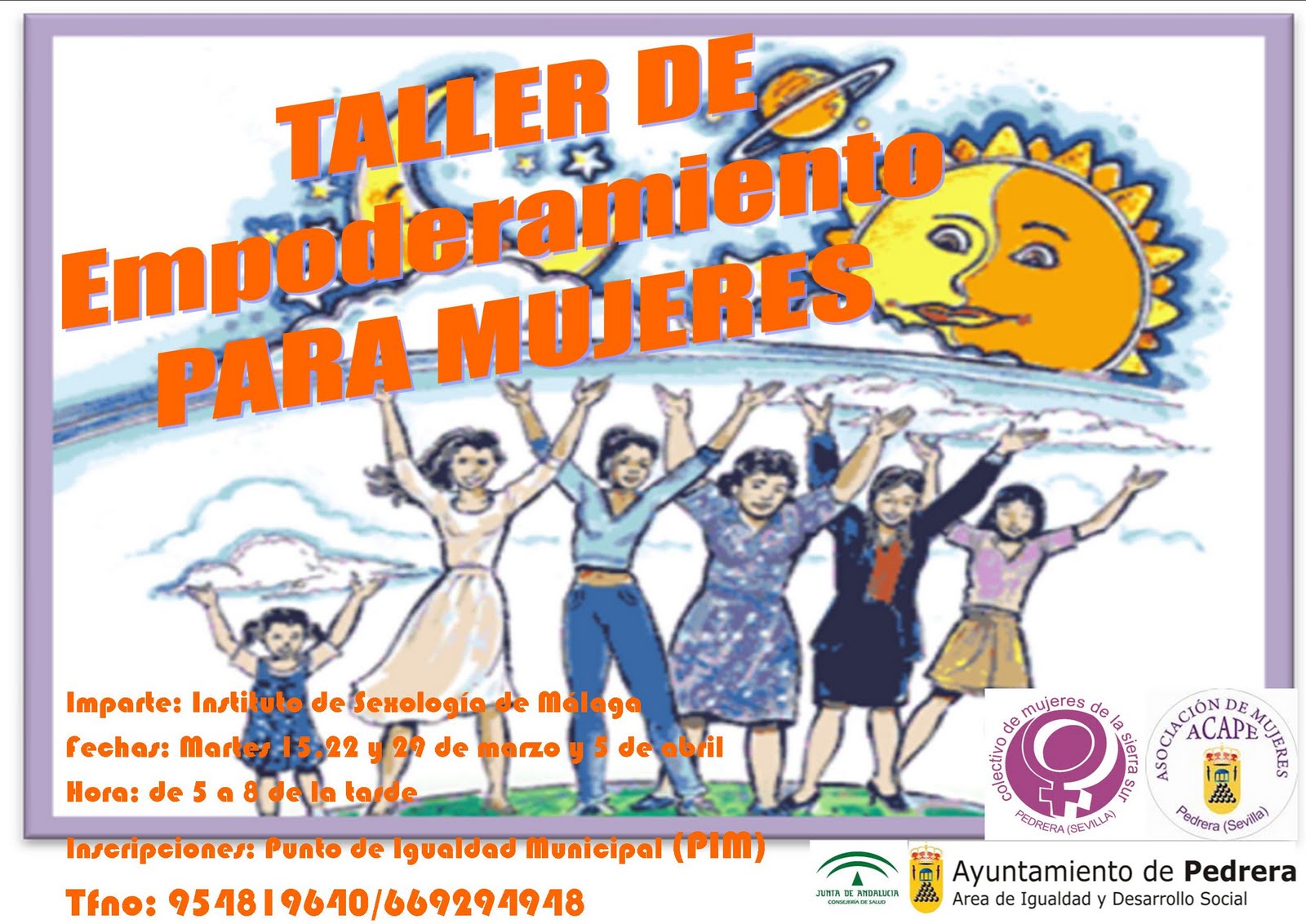 PIM PEDRERA: taller de Empoderamiento para Mujeres 2011
