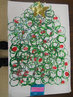 Art Room 231 : Christmas in Art Room 231...Grade 1 Printmaking!