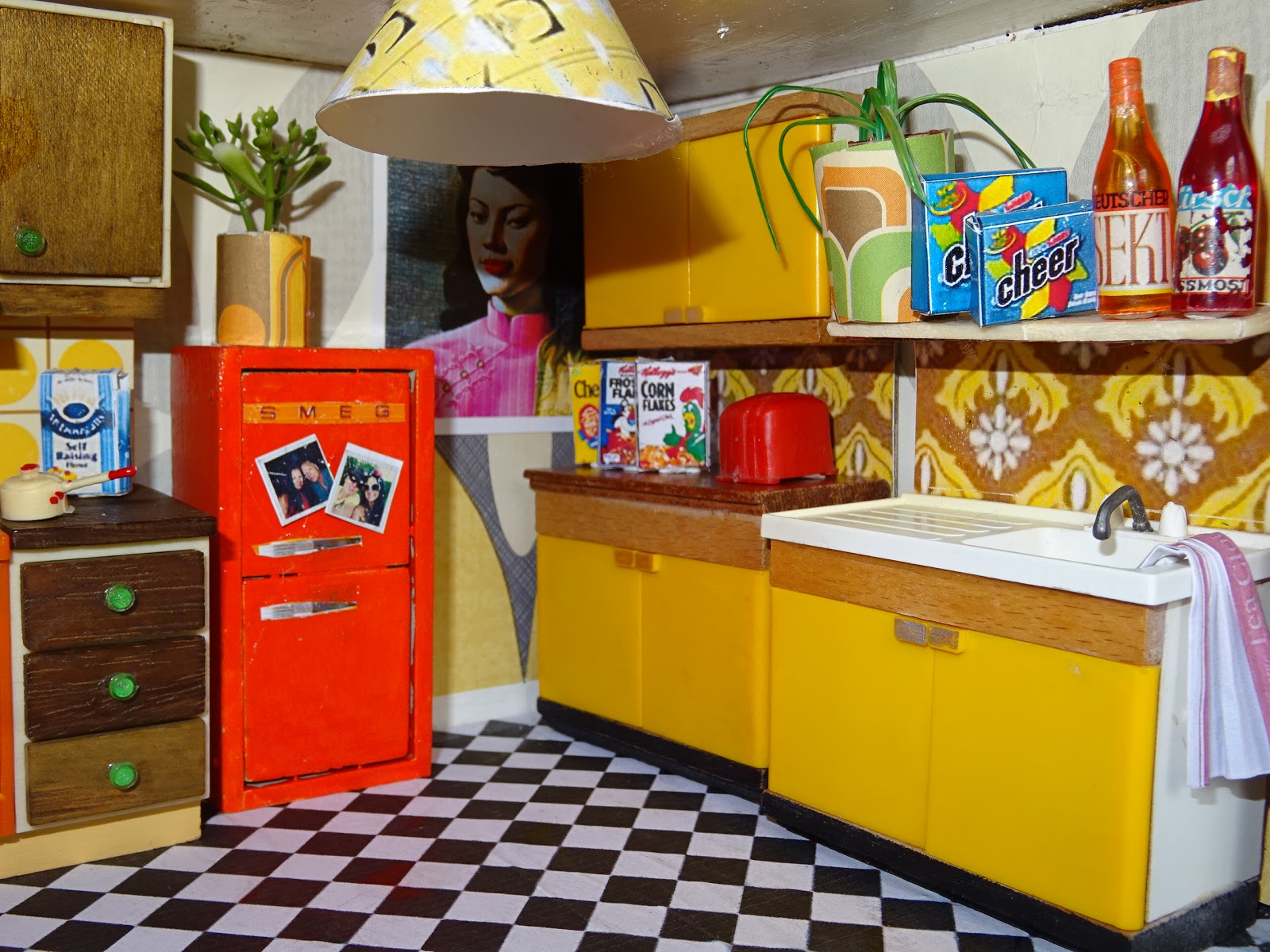 Vintage Vixen What's Cooking? My Mini Kitchen Makeover