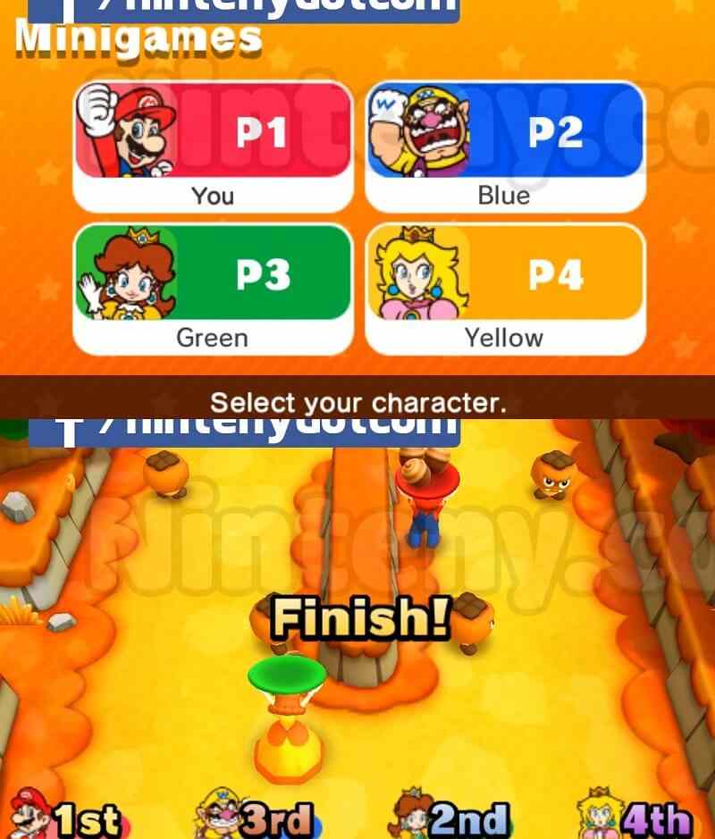 Mario Party Star Rush Cia USA - EUR Mario Party Star Rush Cia USA - EUR