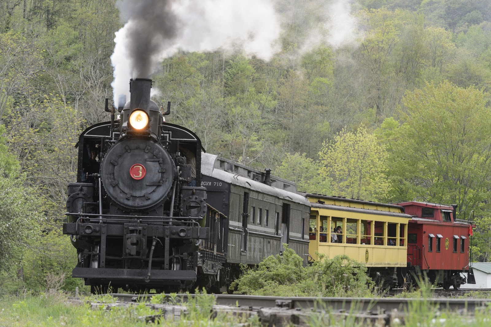 Bubba's Garage Cass Railfan Weekend Photos of the Durbin Rocket
