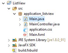 Sridhar's Blog: JavaFX: List View