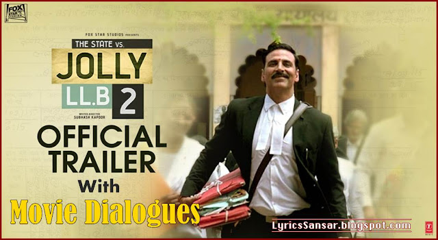 JOLLY LLB 2 Movie Promo Dialogues | Akshay Kumar JOLLY LLB 2 Movie Promo Dialogues | Akshay Kumar