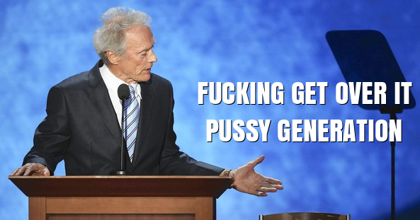 Ebl Clint Eastwood Gives Some Good Advice To The Nation
