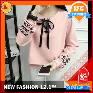 SUP1147B25 Best Baju Atasan Blus Wanita Muslim BMGShop