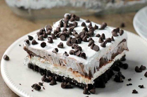 CHOCOLATE LASAGNA CHOCOLATE LASAGNA