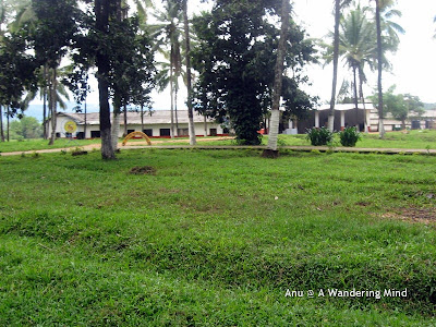 On the other side of the river Tunga, Sringeri in Karnataka