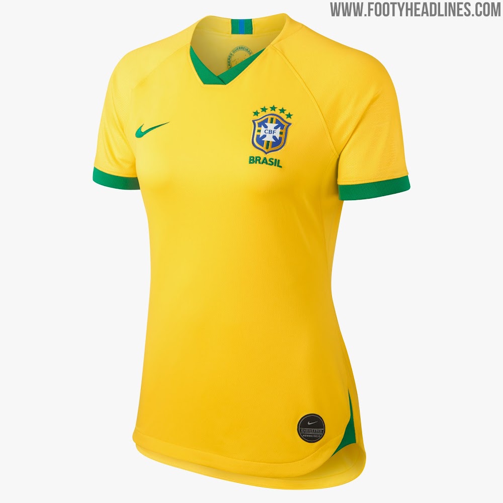 Brazil 2019 Women's World Cup Home Kit Revealed Footy Headlines
