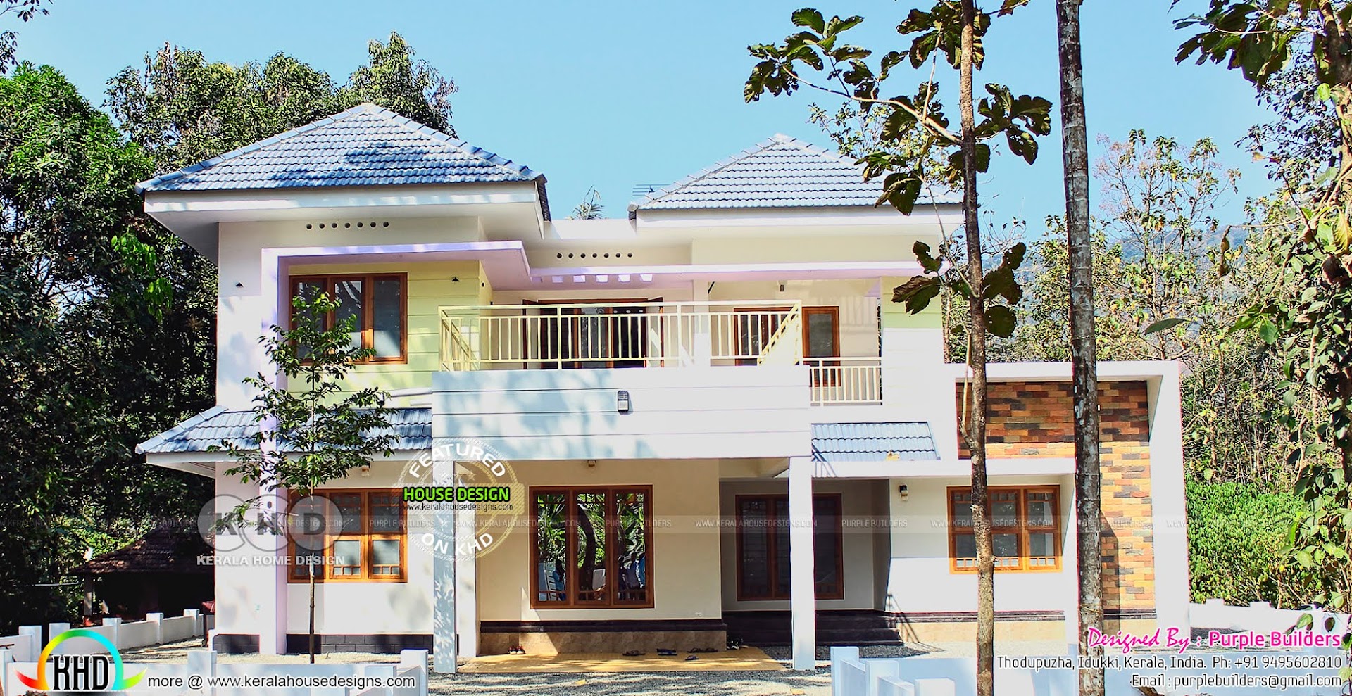 4 bedroom 2048 square feet construction completed home - Kerala ...