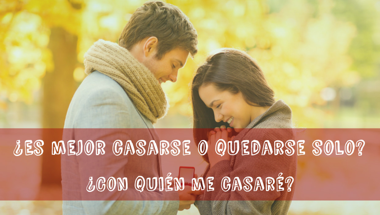 ¿Es mejor casarse o quedarse solo?