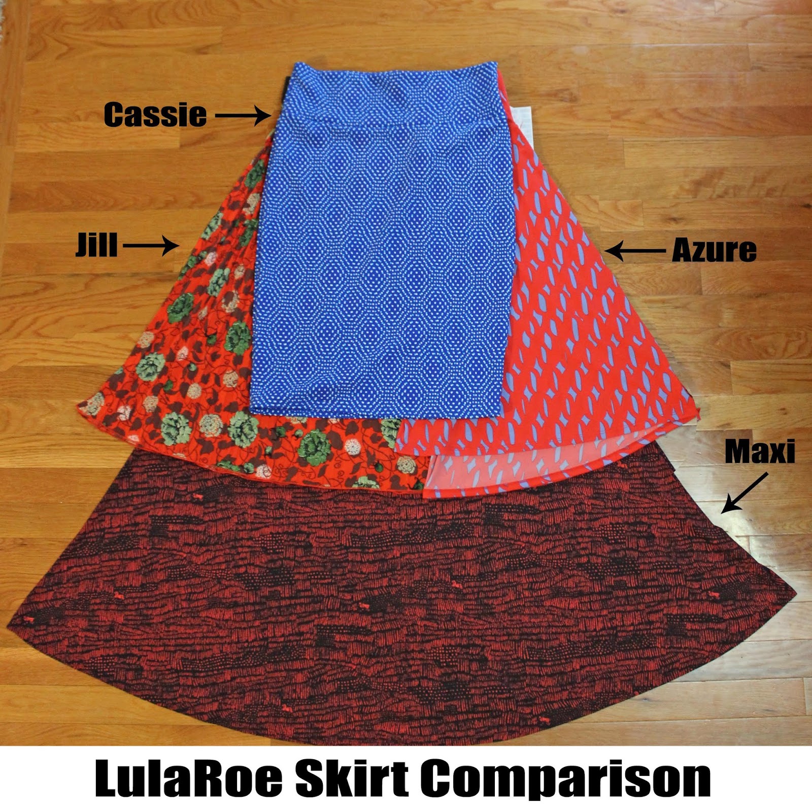 Lularoe Skirt Size Chart