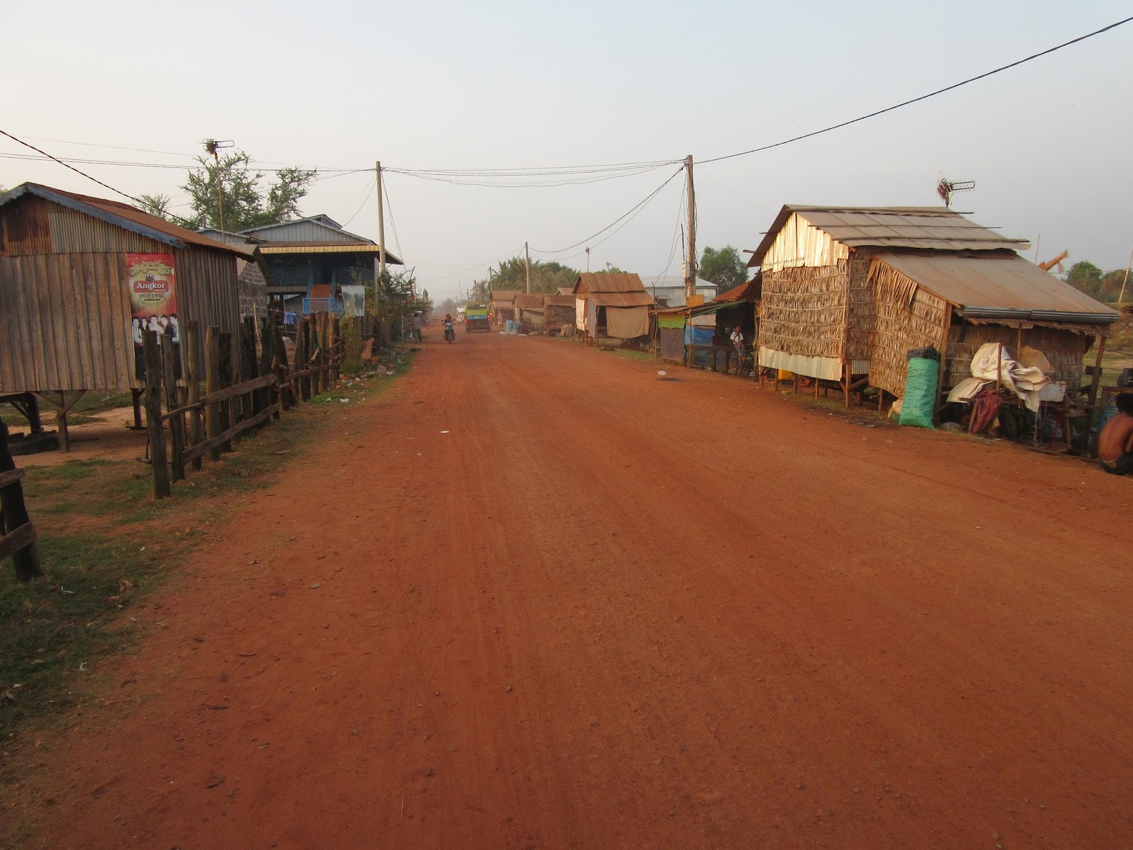 Camino desde Krakor a Kampong Luong