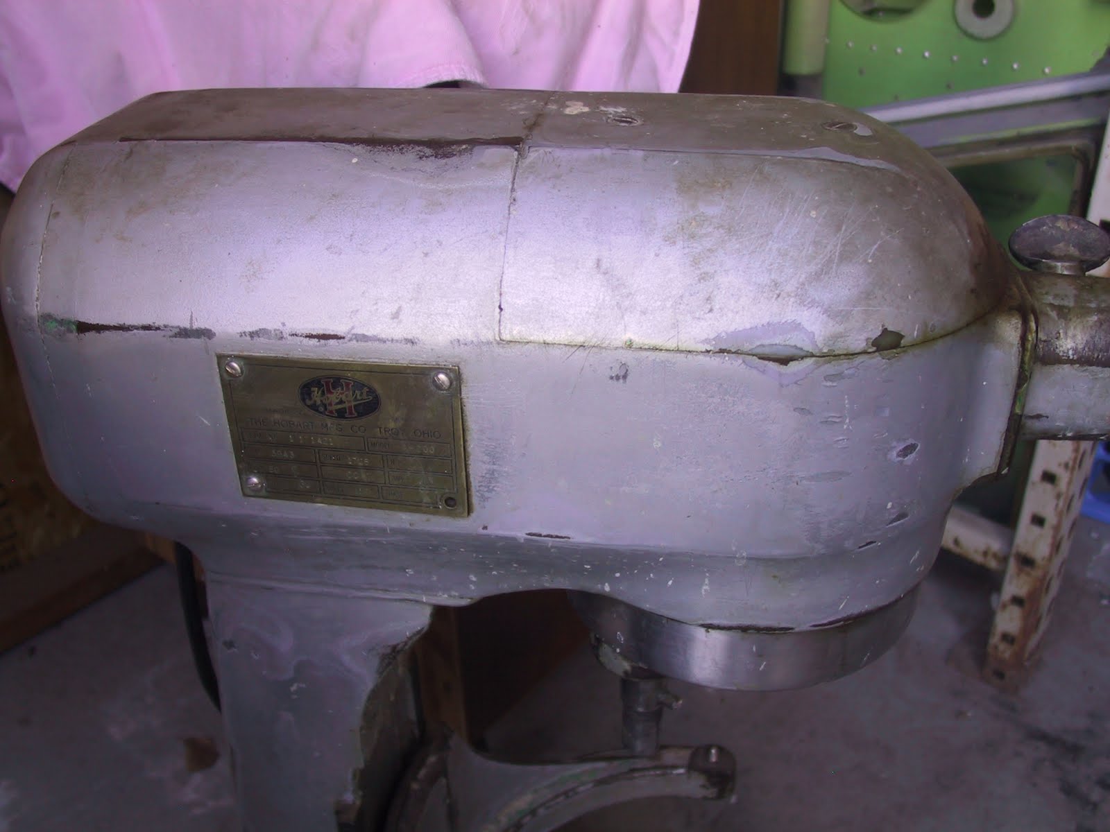 Hobart A200 Overhaul: 1955 Hobart A-200 Mixer (Specification 3943)