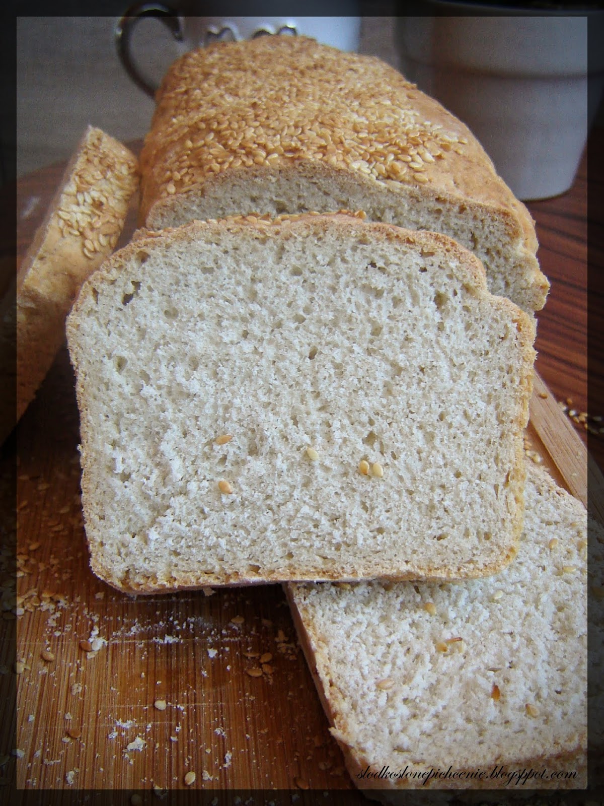 Chleb pszenny z kaszą manną