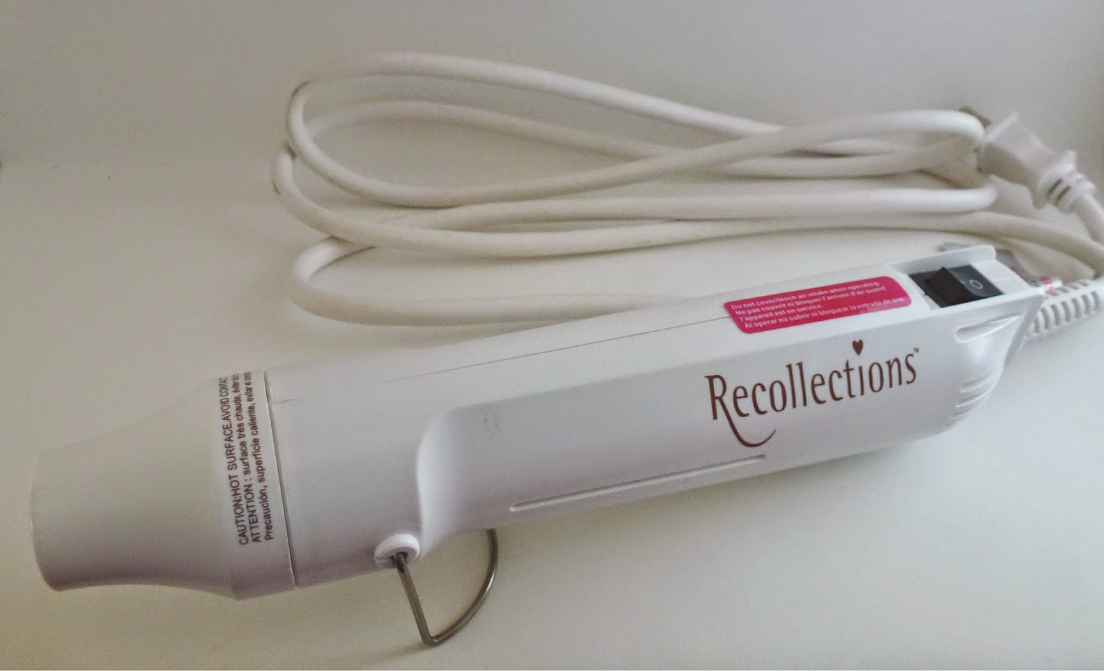 Paperwhite Creations Recollections Embossing Heat Tool Product Review