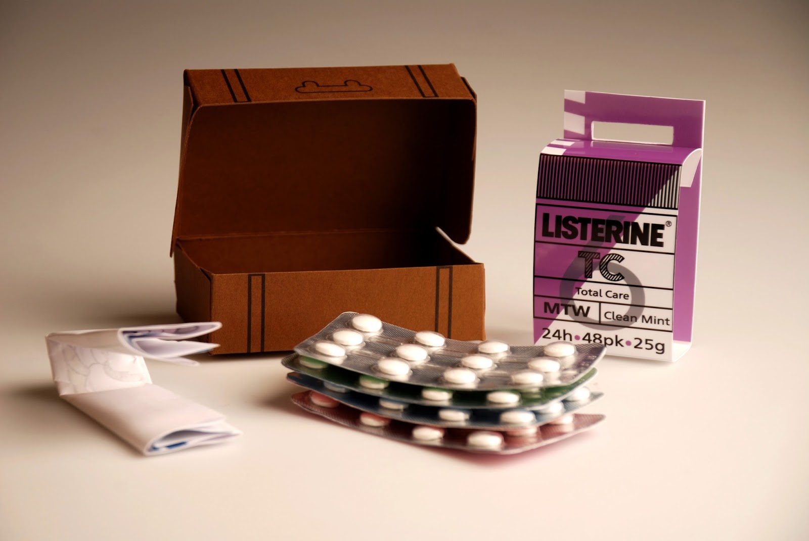 Listerine Mouthwash Tablets Student Project On Packaging Of The World Creative Package Design Gallery