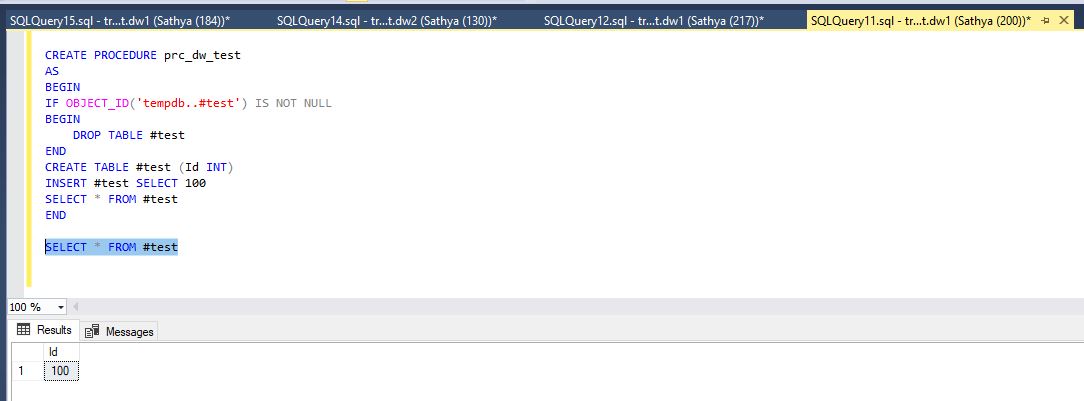 All about SQLServer: Temp tables in Azure sql database and Azure sql ...