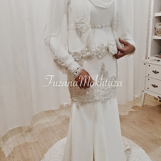 baju pengantin fuzana mokhtaza 2015