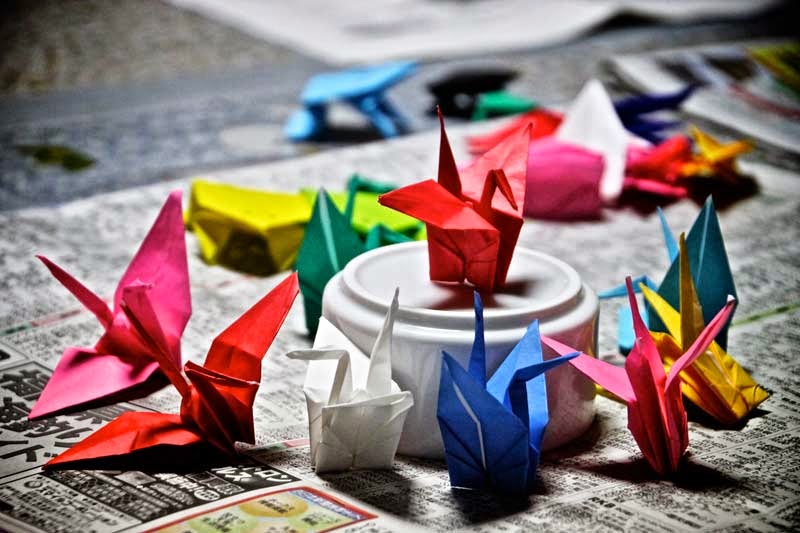 Pensieri in Viaggio Gli origami hanno le ali della libertà