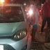 Motorista bate na tarseira de moto com casal e vitimas são atingidas por outro carro