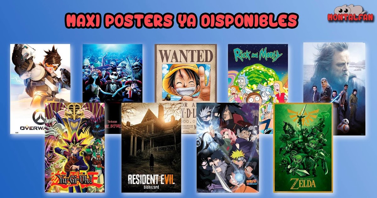 Maxi posters Montalfan