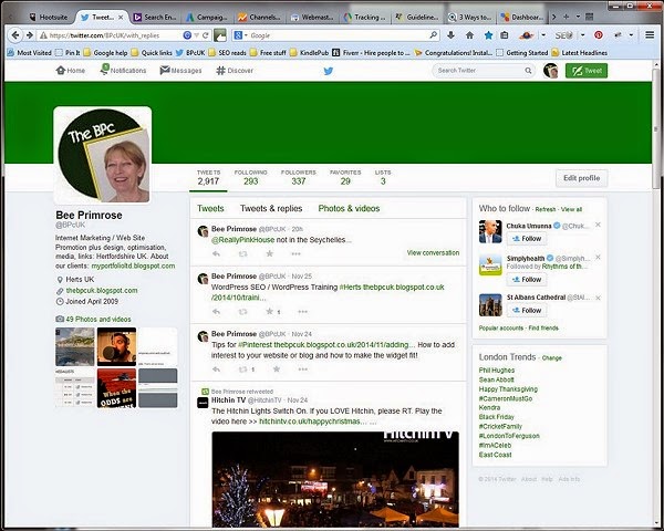 The BPc, Internet Presence: SEO for Websites - the basics - in plain