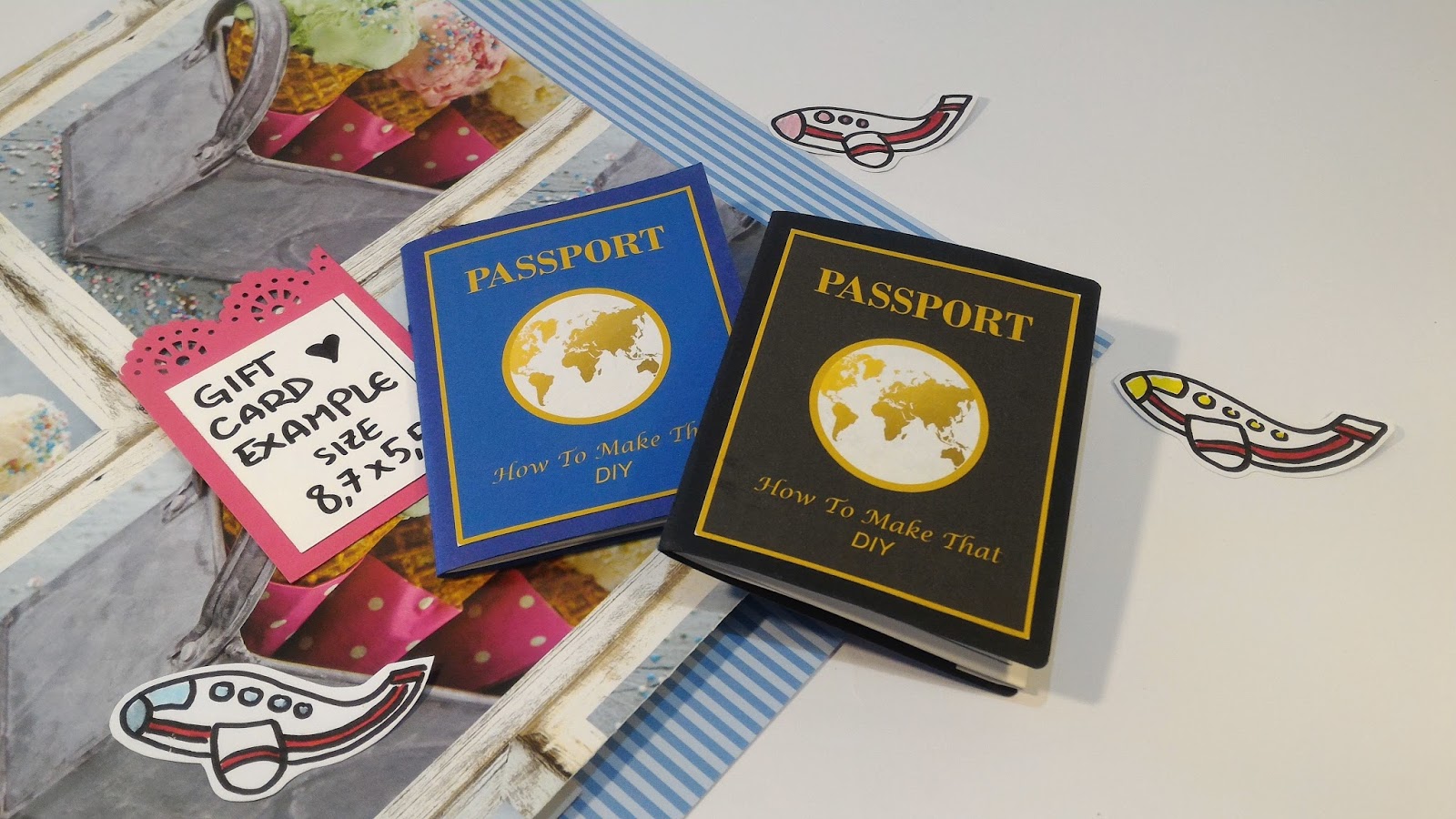 How To Make That Passport gift card holder