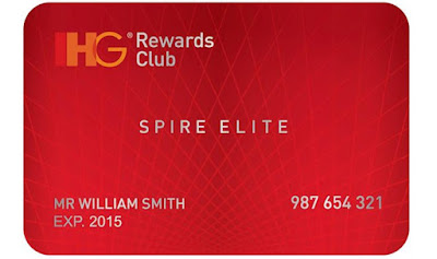 IHG Rewards Club - SPIRE ELITE status