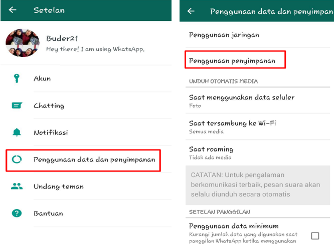 Pantau Kontak Yang Sering di Hubungi Pacar Dari Penggunaan Data Whatsapp