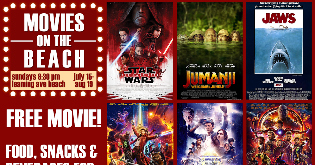 Wildwood 365 Movies on the Beach lineup announced